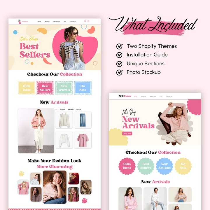 Premium Shopify Theme Bundle | Beauty, Boho, Fashion & Dropshipping Template