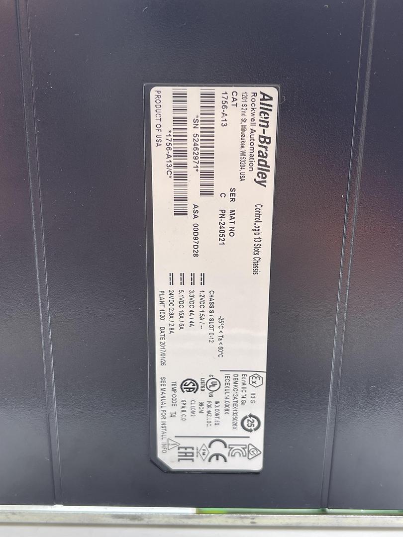 Allen-Bradley 1756-A13 Ser C