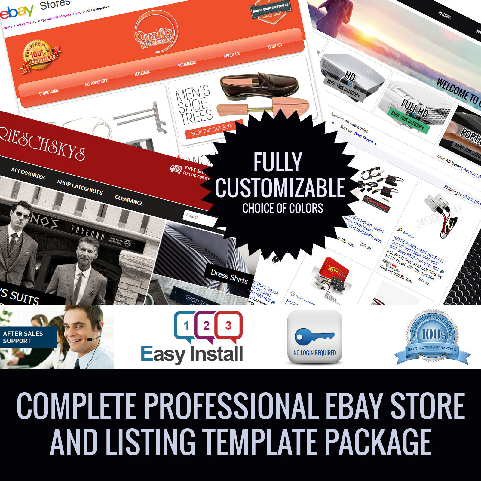 eBay store design and ebay listing HTML eBay template design services 2021