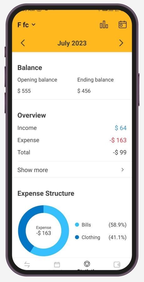 Finance – Money Management System Android App | Budget & Expense Tracker