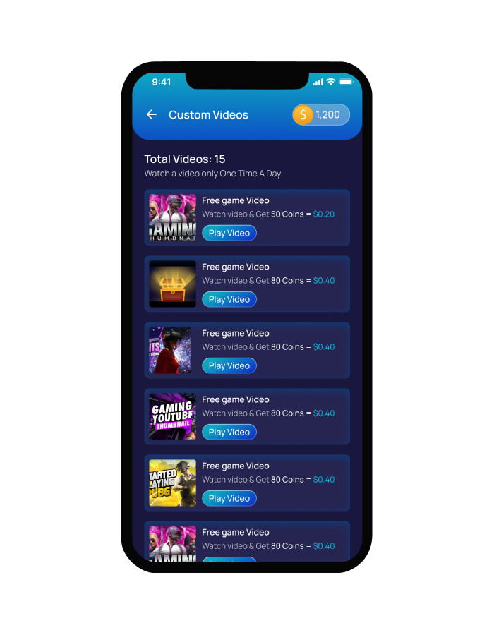 Earn Rocket – Flutter Rewards App + Admin Panel | Android & iOS Rewards Platform