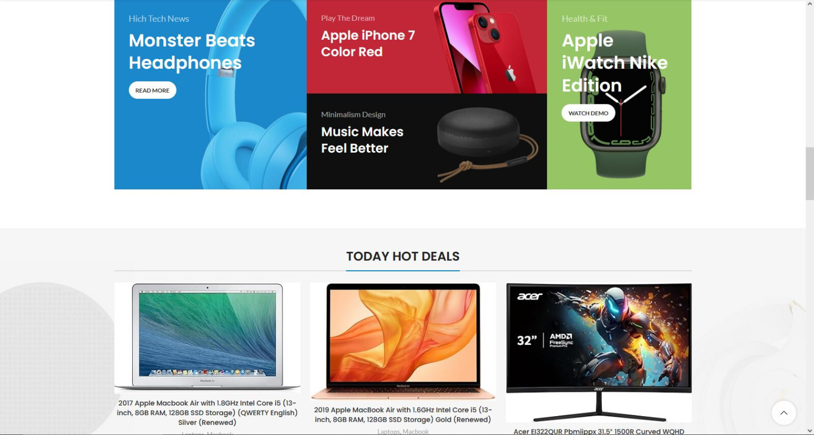 Electronic Niche Amazon Affiliate WordPress Website for Sale with 300+ Products
