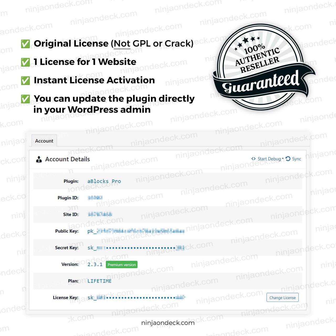 🥷 aBlocks Pro Official License ‒ Lifetime / 1-Year