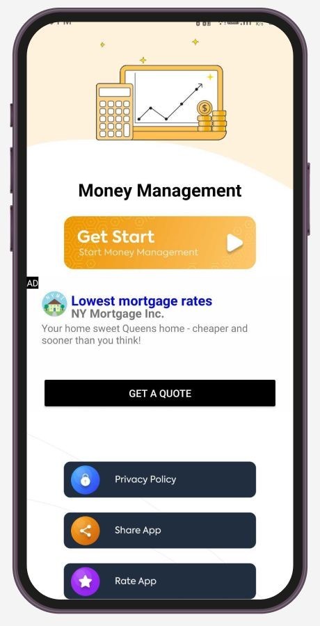 Finance – Money Management System Android App | Budget & Expense Tracker
