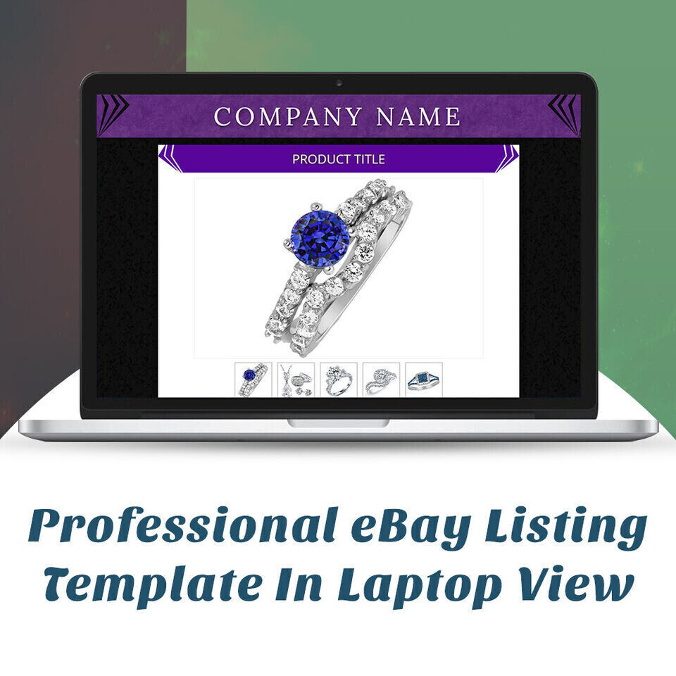 eBay Listing Templates Mobile Responsive HTTP 2019 Secure for Jewelry Watches