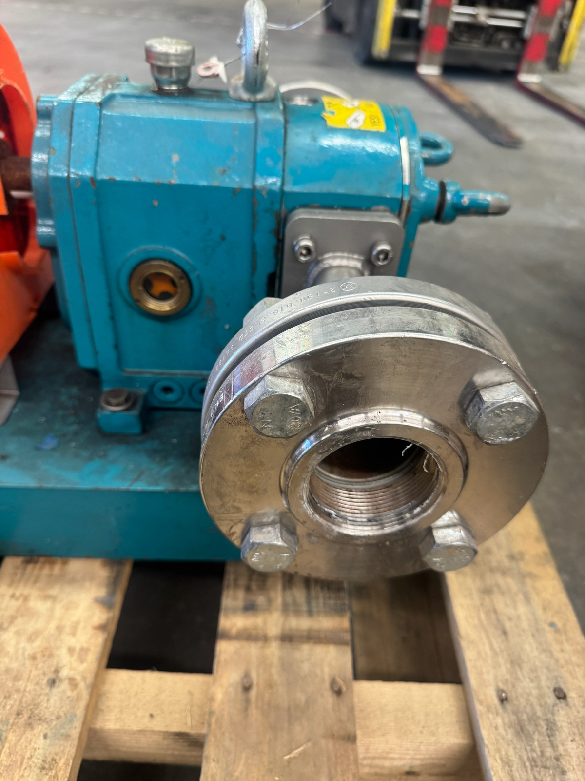 Borger Rotary Lobe Pump AL 25 2 In. 150 Lb. ANSI Flange