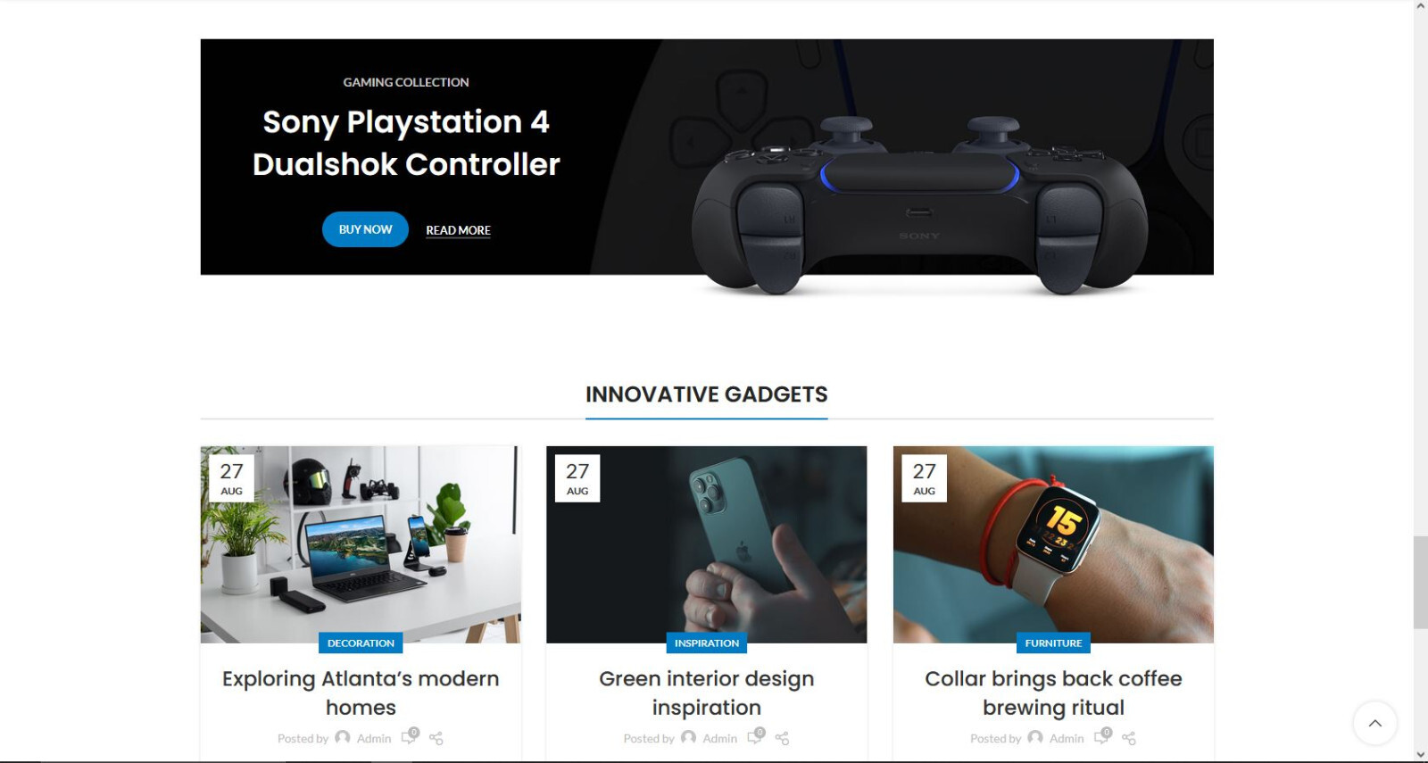 Electronic Niche Amazon Affiliate WordPress Website for Sale with 300+ Products