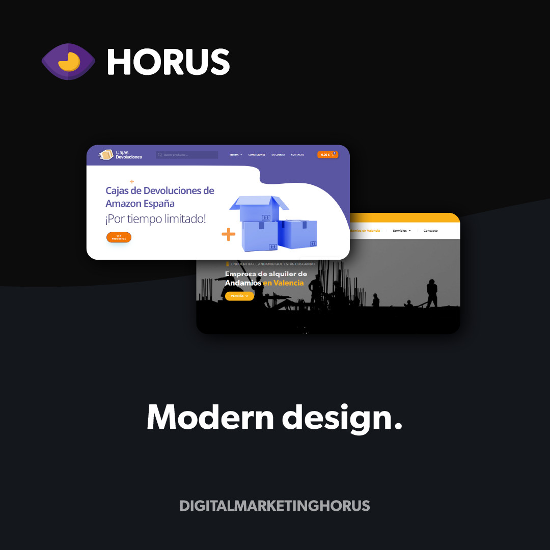 Modern Website with WordPress