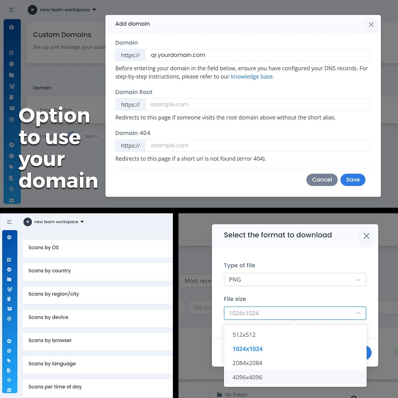 🥷 ElkQR ‒ 1-Year | Custom Dynamic QR Codes, URL Shortener, Landing Pages