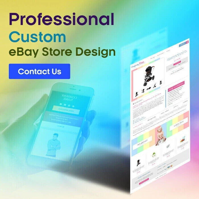 eBay Templates, Auction Mobile Responsive html Templates 2026 Ready for Jewelry