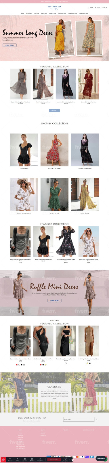 Print on demand shopify store with Printful 200+ products with premium theme POD