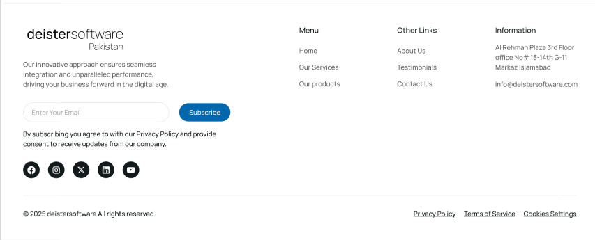 Enterprise App Development Website Template | SaaS Landing Page Modern Busines