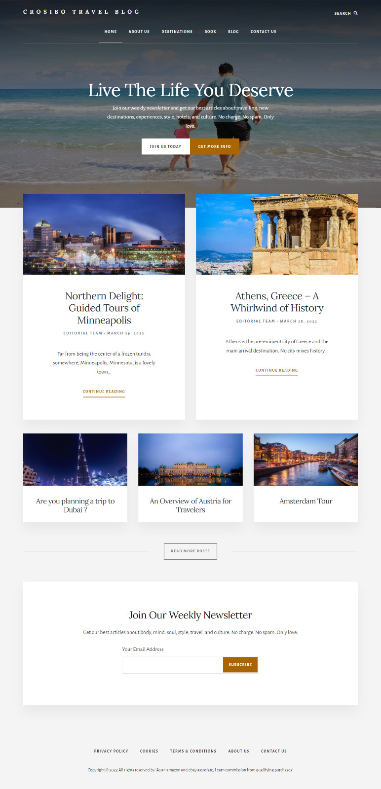 Special offer!-Ready Travel Website – Affiliate System- Ebay Partner & Affiliate
