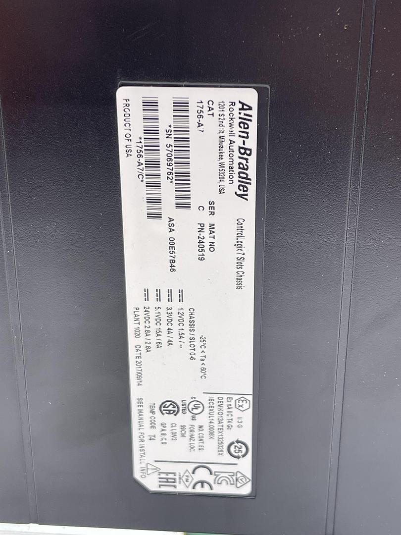 Allen-Bradley 1756-A7 Ser.C