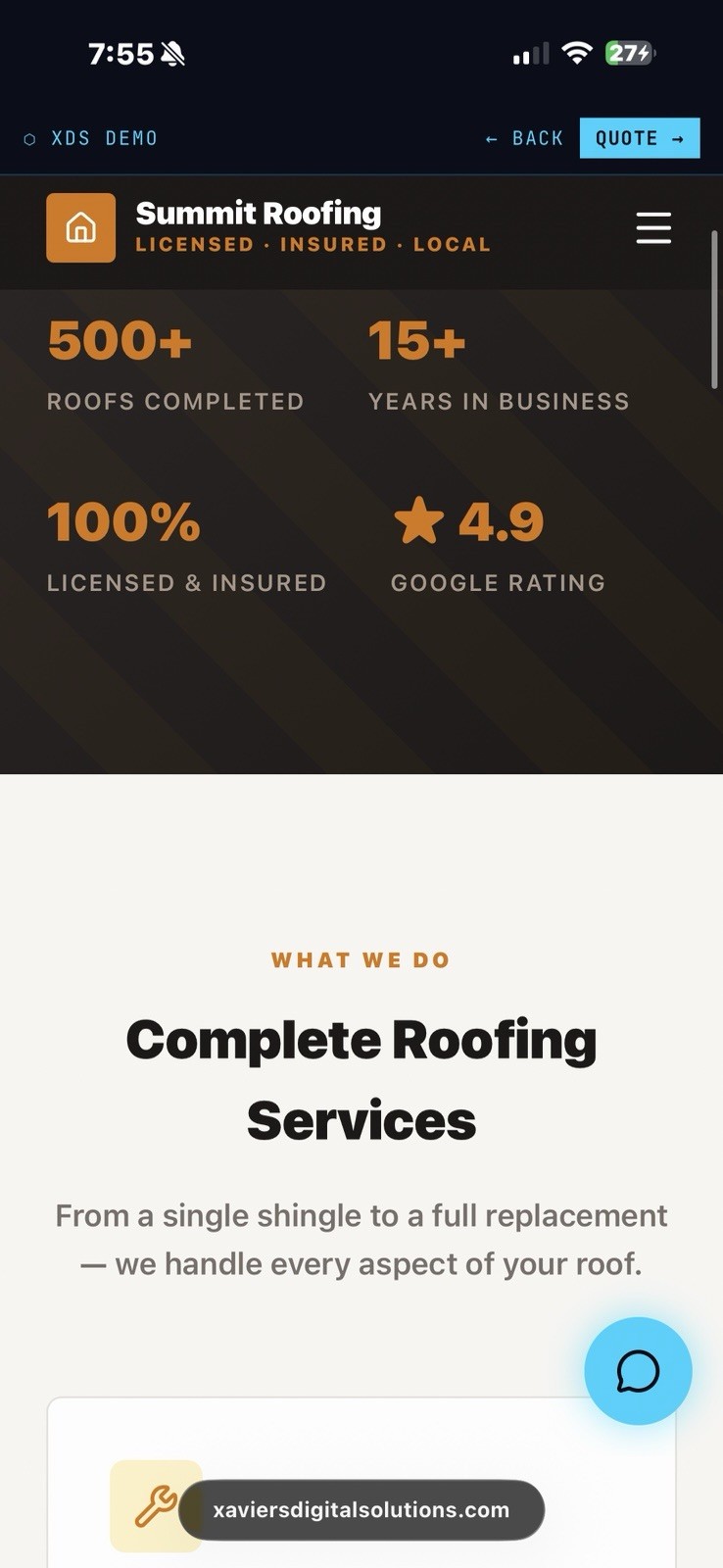 Custom 1-Page Business Website Design | 50% OFF Launch Sale | 3-Day Turnaround!!