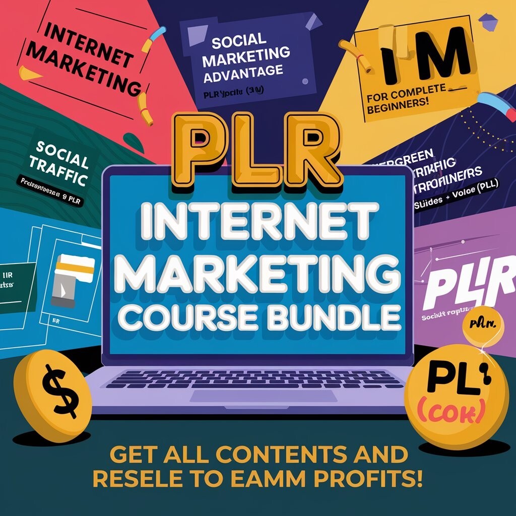 Bundle of PLR Training Courses – Resell and Earn Profits!