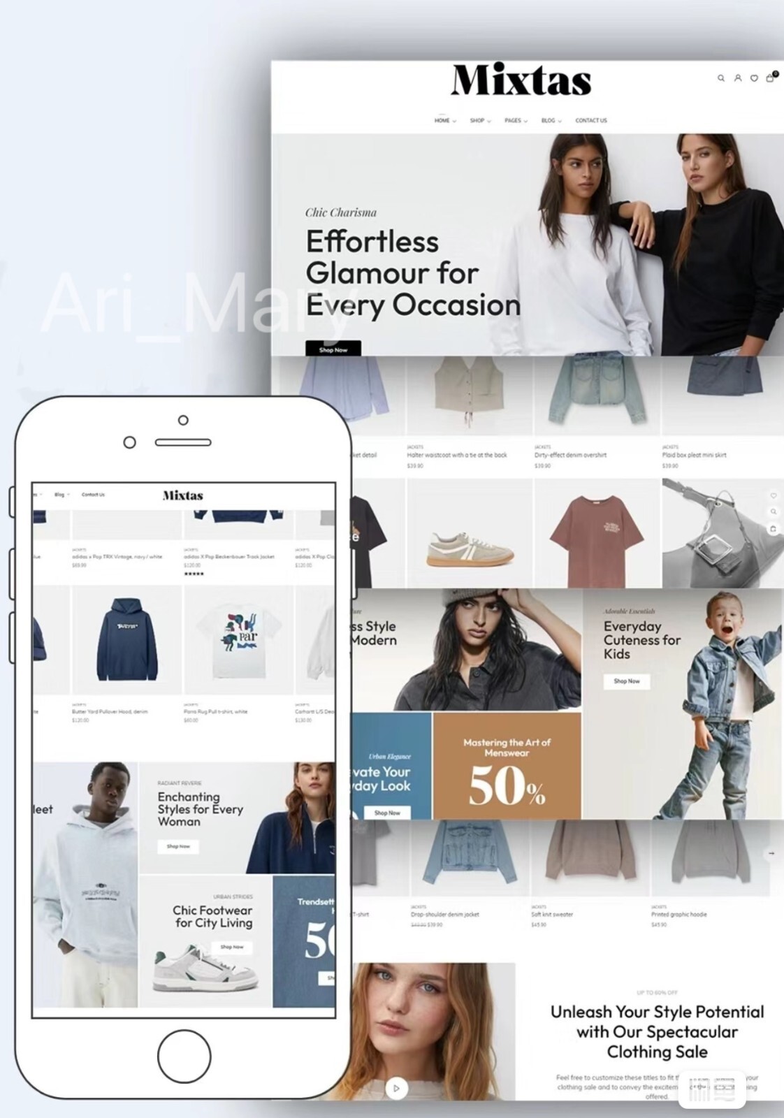 BESPOKE ECOMMERCE WEB DESIGN SERVICE
