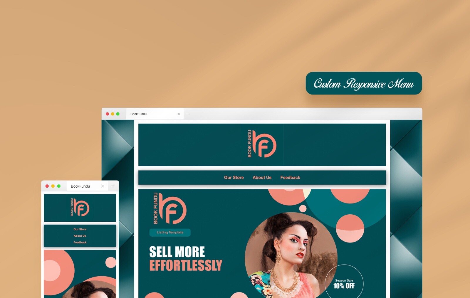 Premium eBay Template | Custom Listing Template | eBay Store Design | Billboard