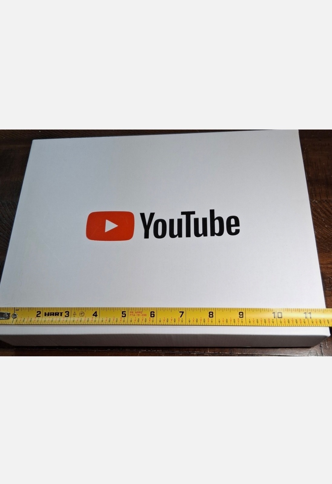 Official Youtube Partner Perks Clapboard Limited Edition Clapper Board Slate New