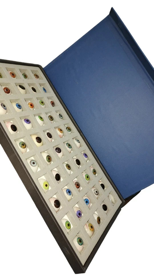 Vintage Human Prosthetic Eye 50 Pc eye Different shade Antique Glass Artificial