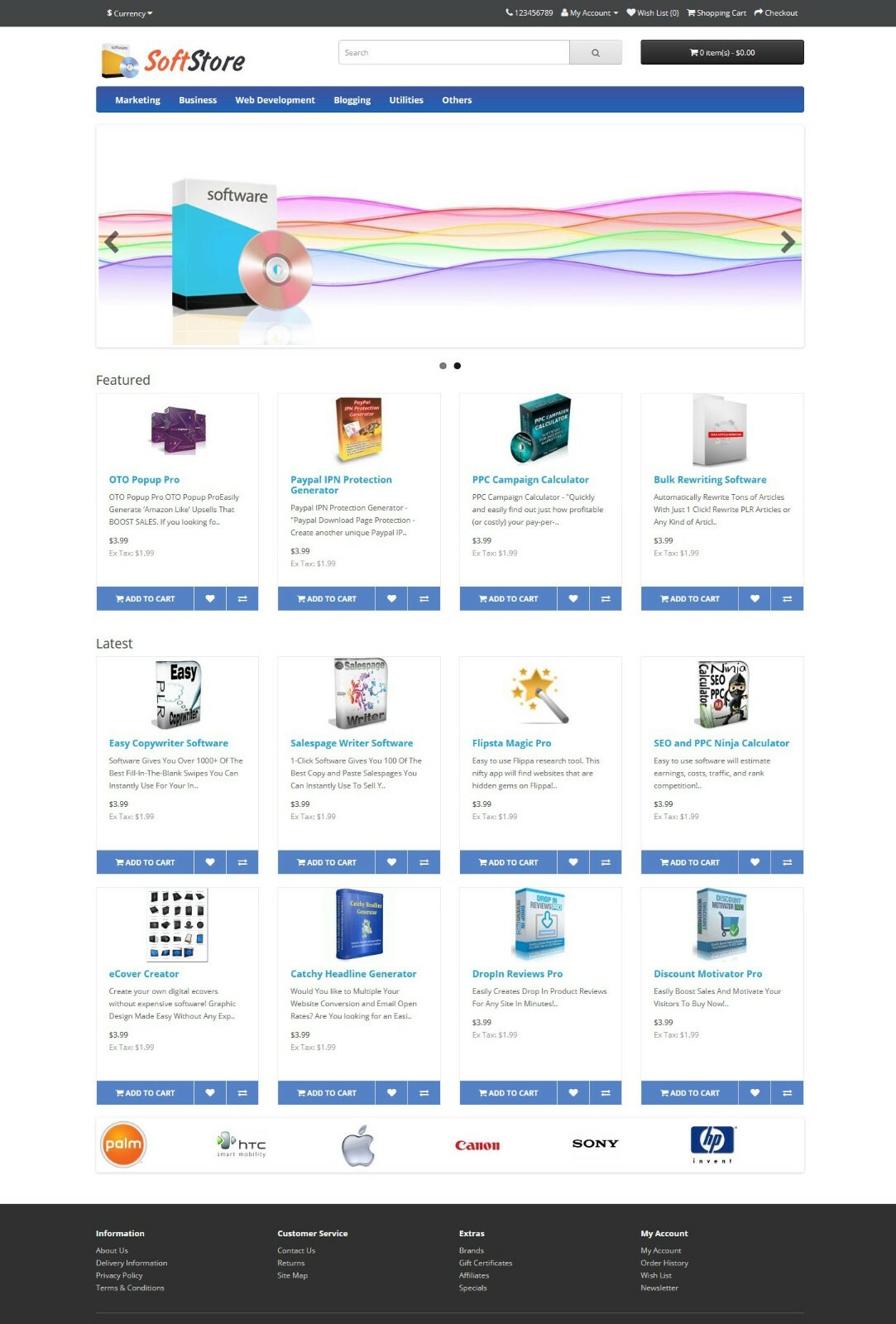 Software Store Website For Sale 100+ Software Preloaded + Free Hosting