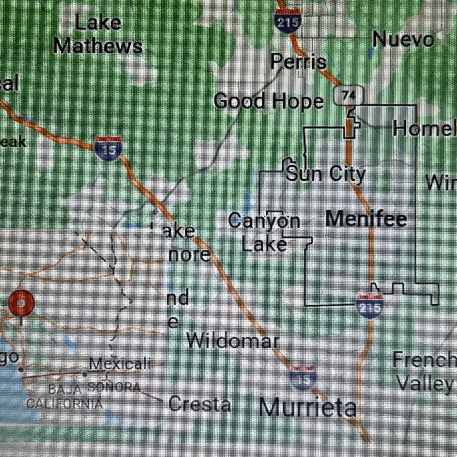 Toll Free Vanity Number 855-MENIFEE ideal for atty real estate agent California