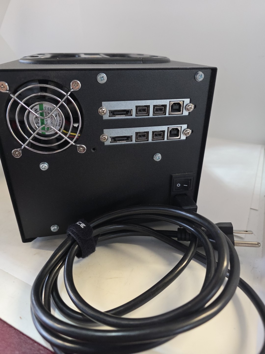 Wiebetech RTX220-QJ 2 Bay Tray-Free Drive Enclosure ESATA Fw800 Fw400 Usb2 