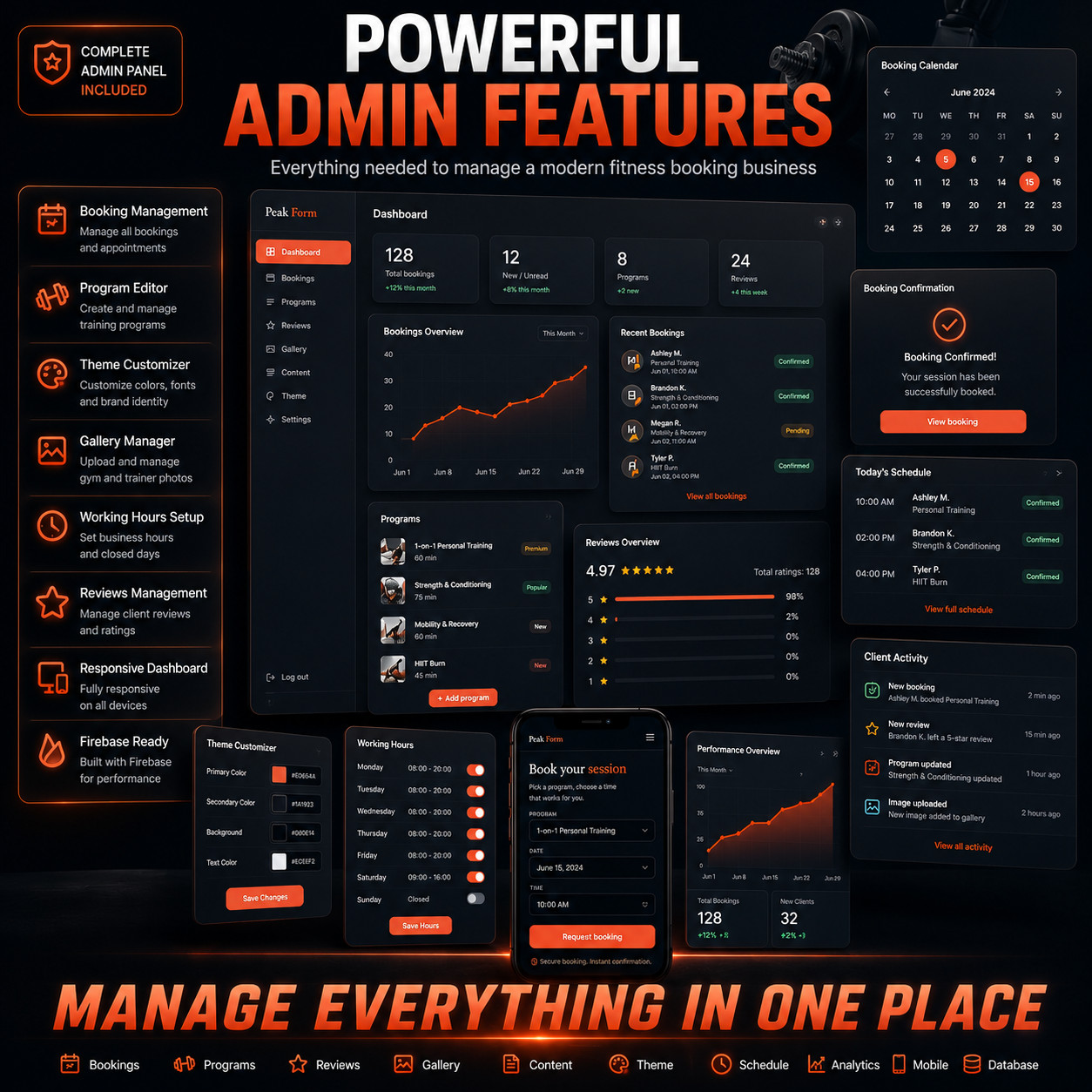 Automated Fitness Trainer Booking & Scheduling System — Full Launch Package with