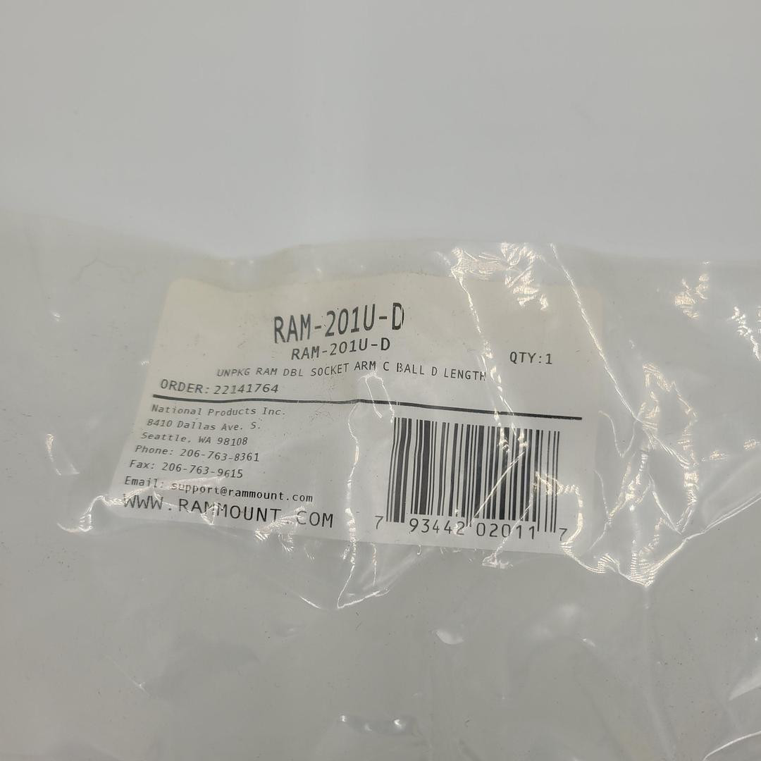 RAM-201U-D – double socket arm