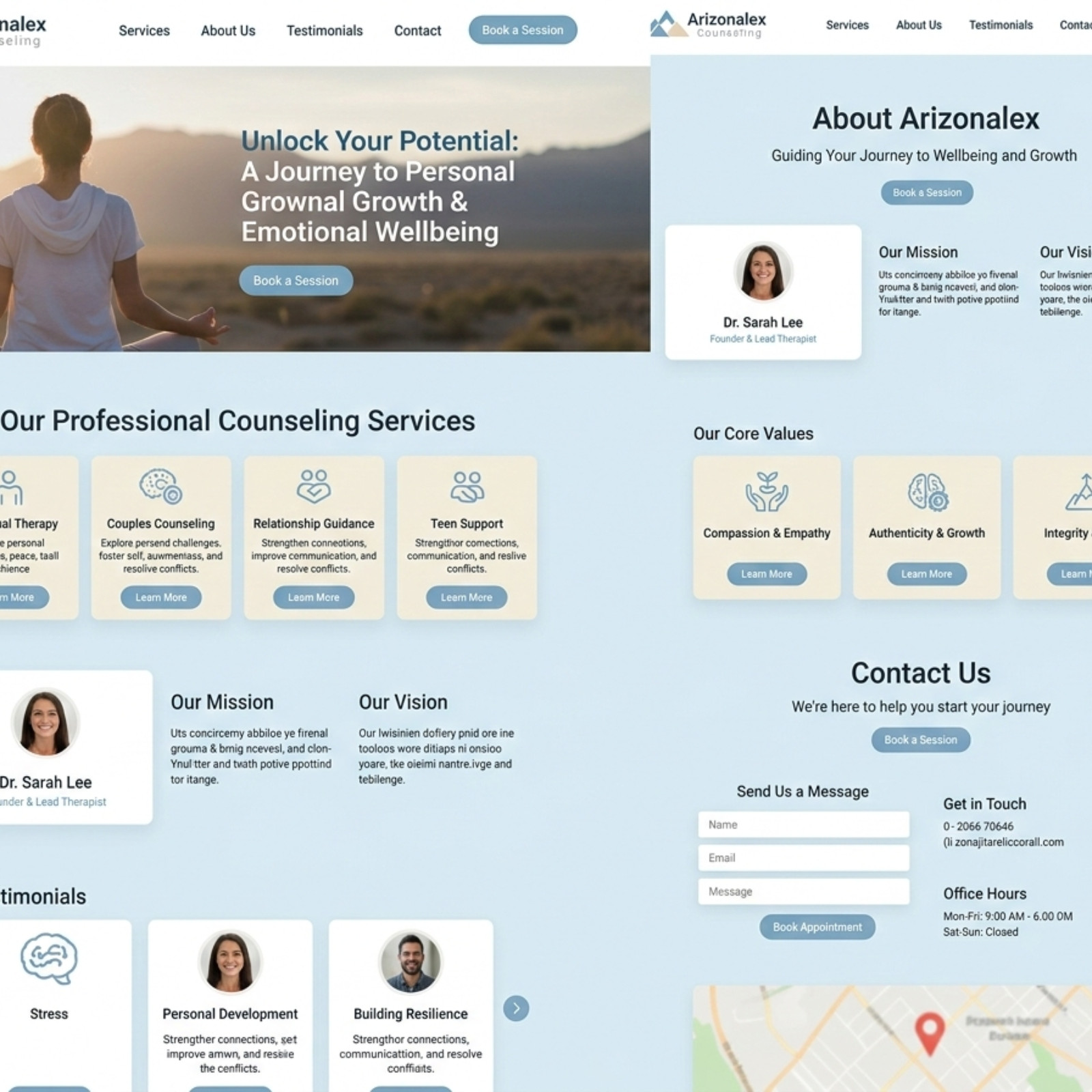 Professional 5 Pages Website Development | Any Business or E-Commerce Site