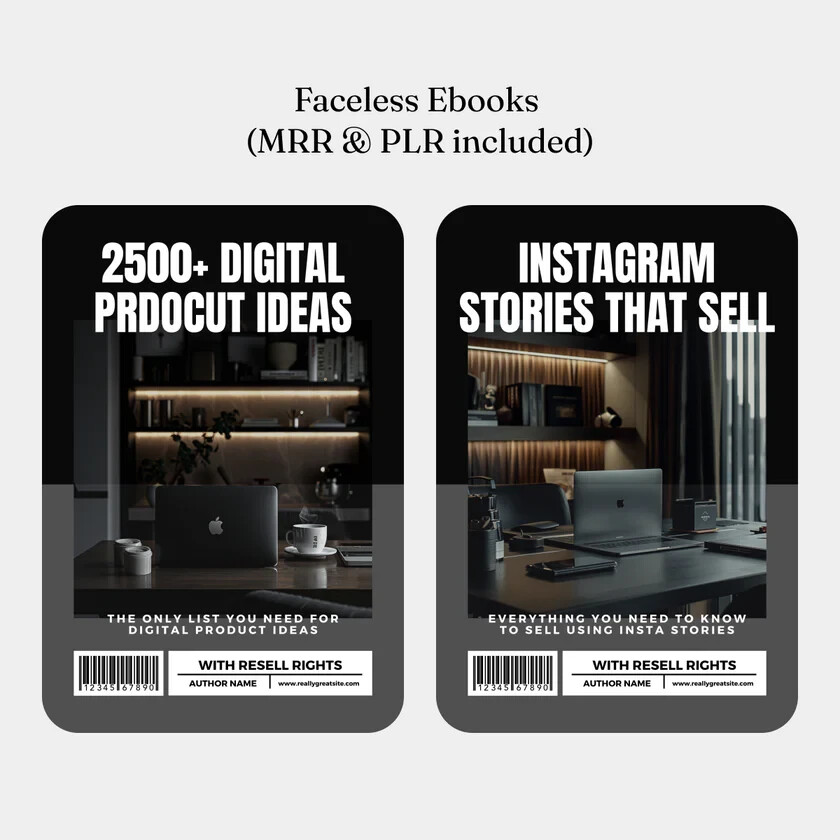 Ultimate Men Faceless Digital Mega Marketing Bundle with MRR & PLR – 75+ Reels