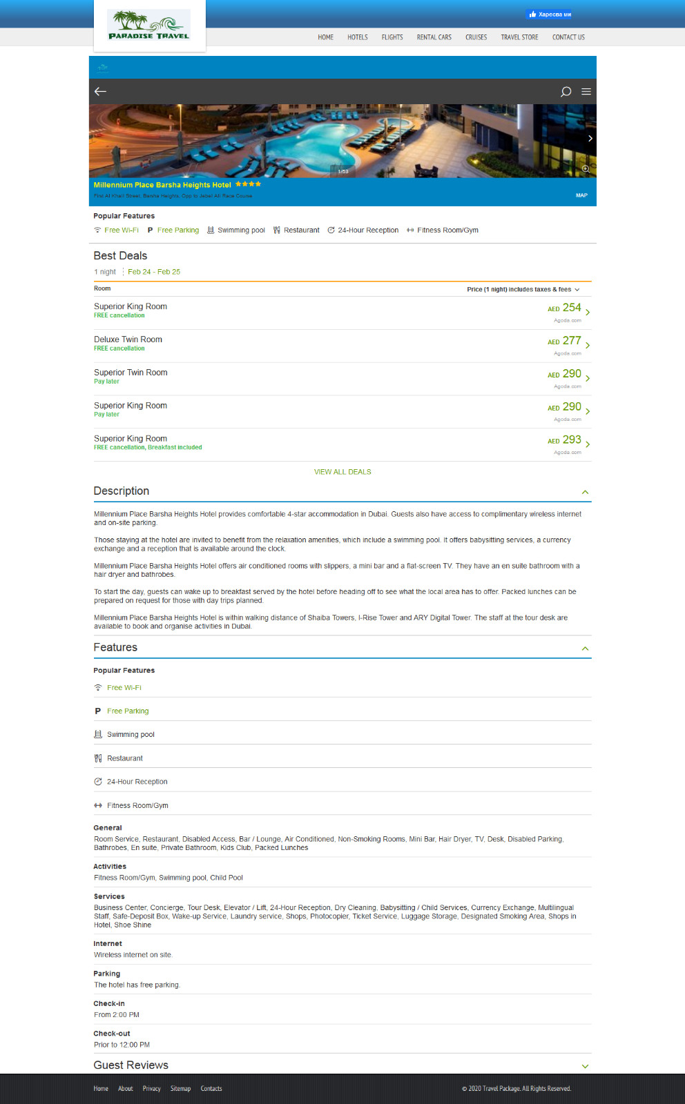 Profitable FULLY Automated Turnkey Hotel & Travel Website Business for Sale