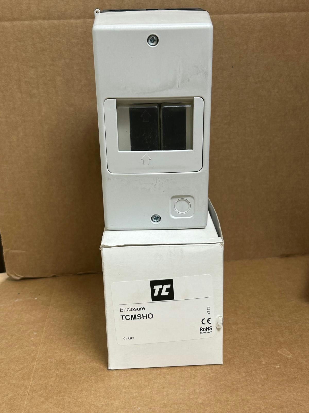 TCMSHO -ENCLOSURE FOR MANUAL MOTOR STARTER, FLUSH MOUNT IP55