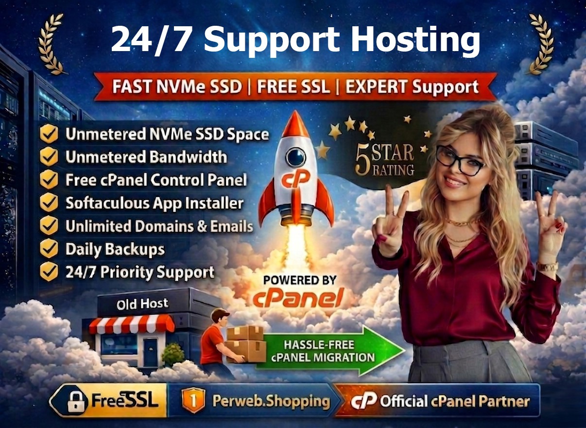 24/7 Support Hosting – 🔥Unlimited SSD + Free SSL + Unlimited Sites | $14.99/Yr