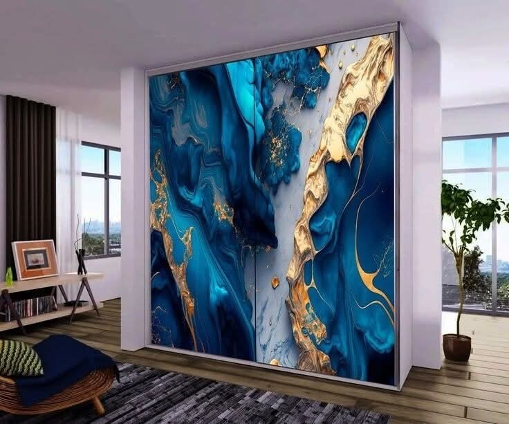 Wall accent ideas, wall art ideas, wall color theme, home decors and accents