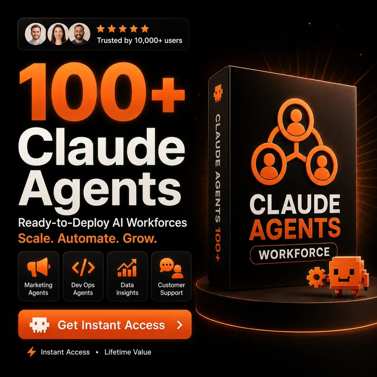 Ultimate Claude Bundle | 2000+ Claude Skills, 107 Agents, 50 Projects, Claude