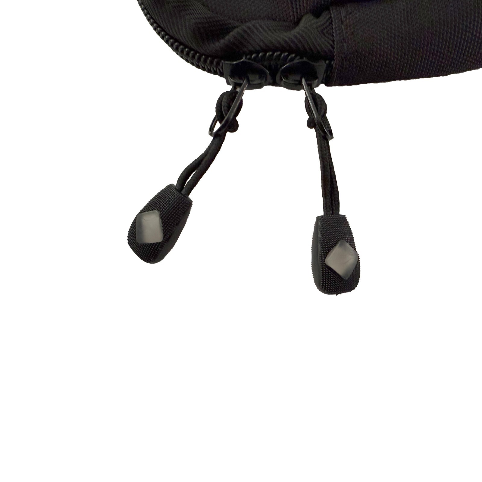Storage Bag Mobile Phone Data Cable Portable Large Mesh Pocket Two-Way Zipper
