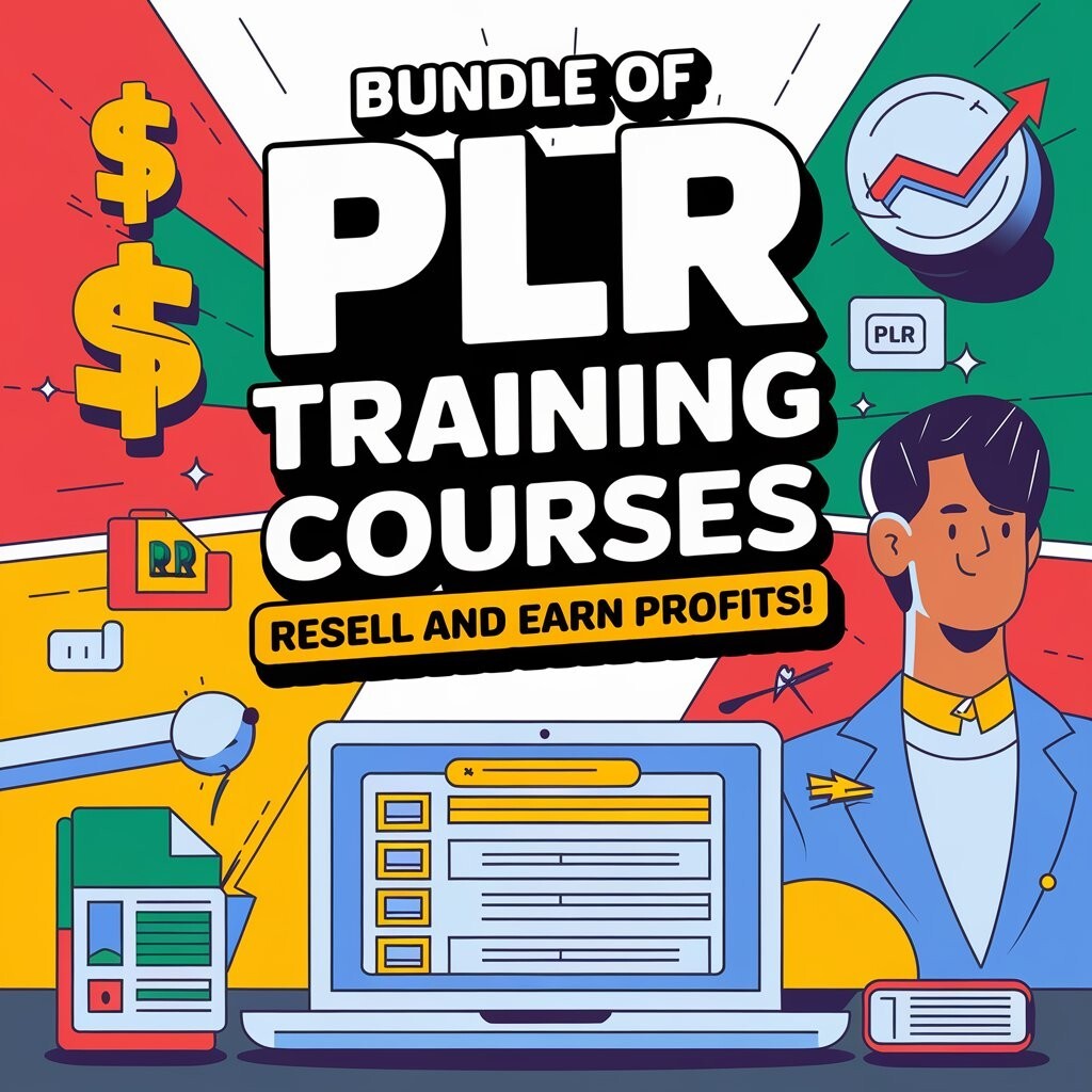 Bundle of PLR Training Courses – Resell and Earn Profits!