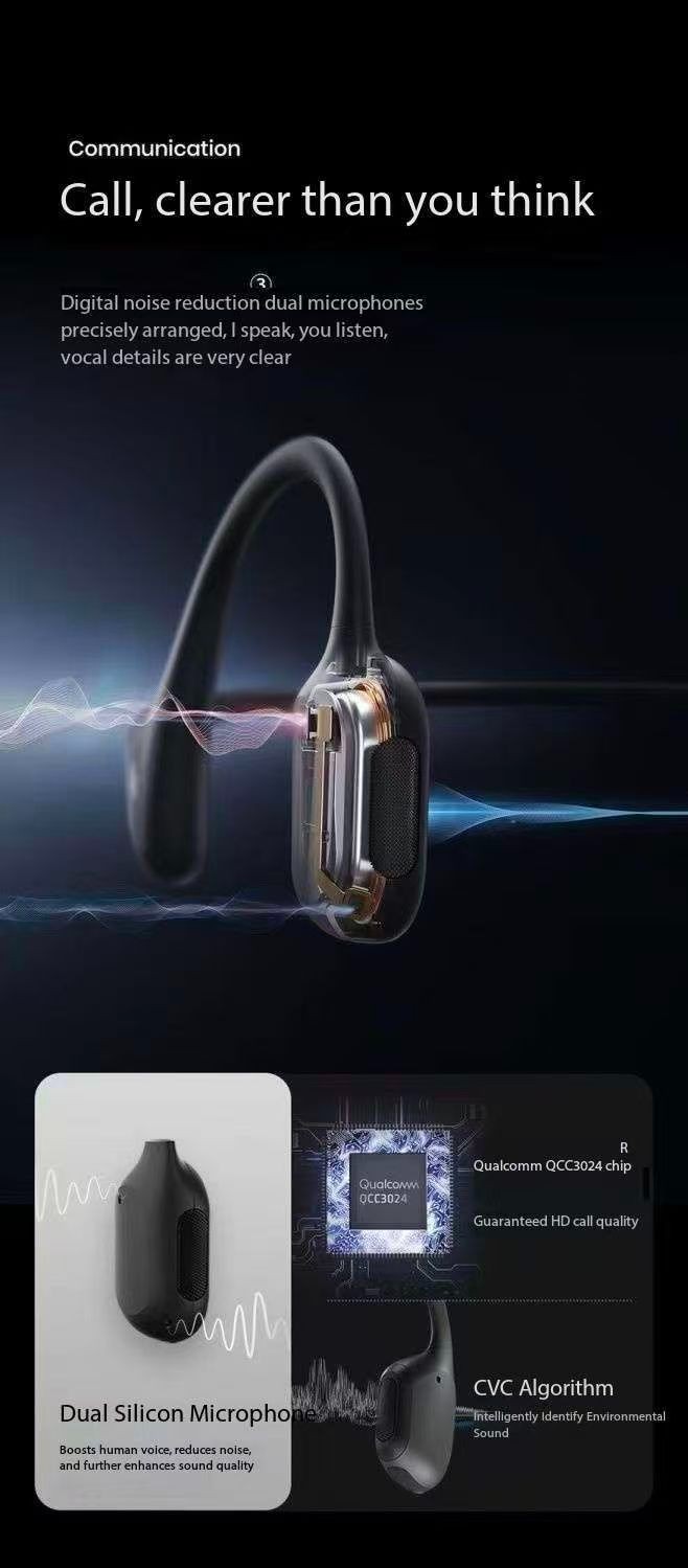 Shokz OpenRun Pro S810 Bone Conduction Bluetooth Earphones