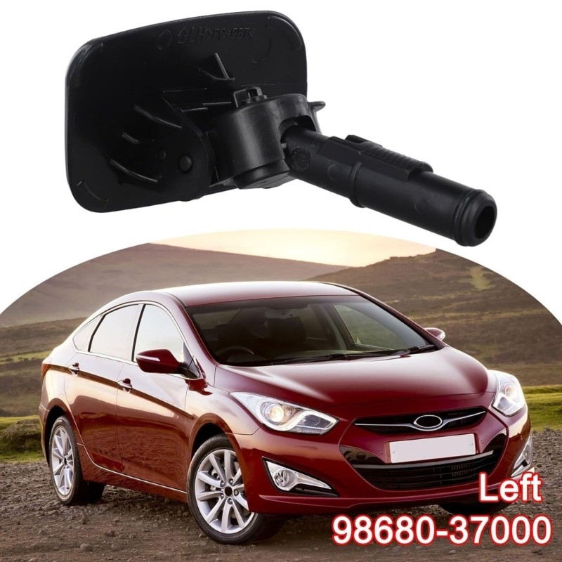 2pcs Optimized Sprayer Headlight Washer Nozzle Guard Corrosion Resistant for i40