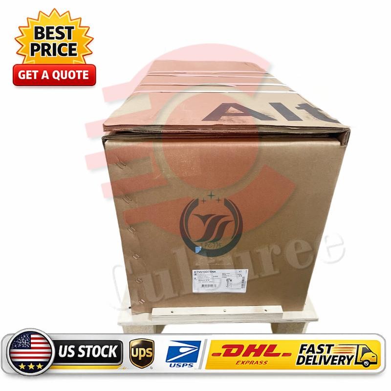 For NEW Schneider ATV610D75N4 frequency converter Original and authent 75KW