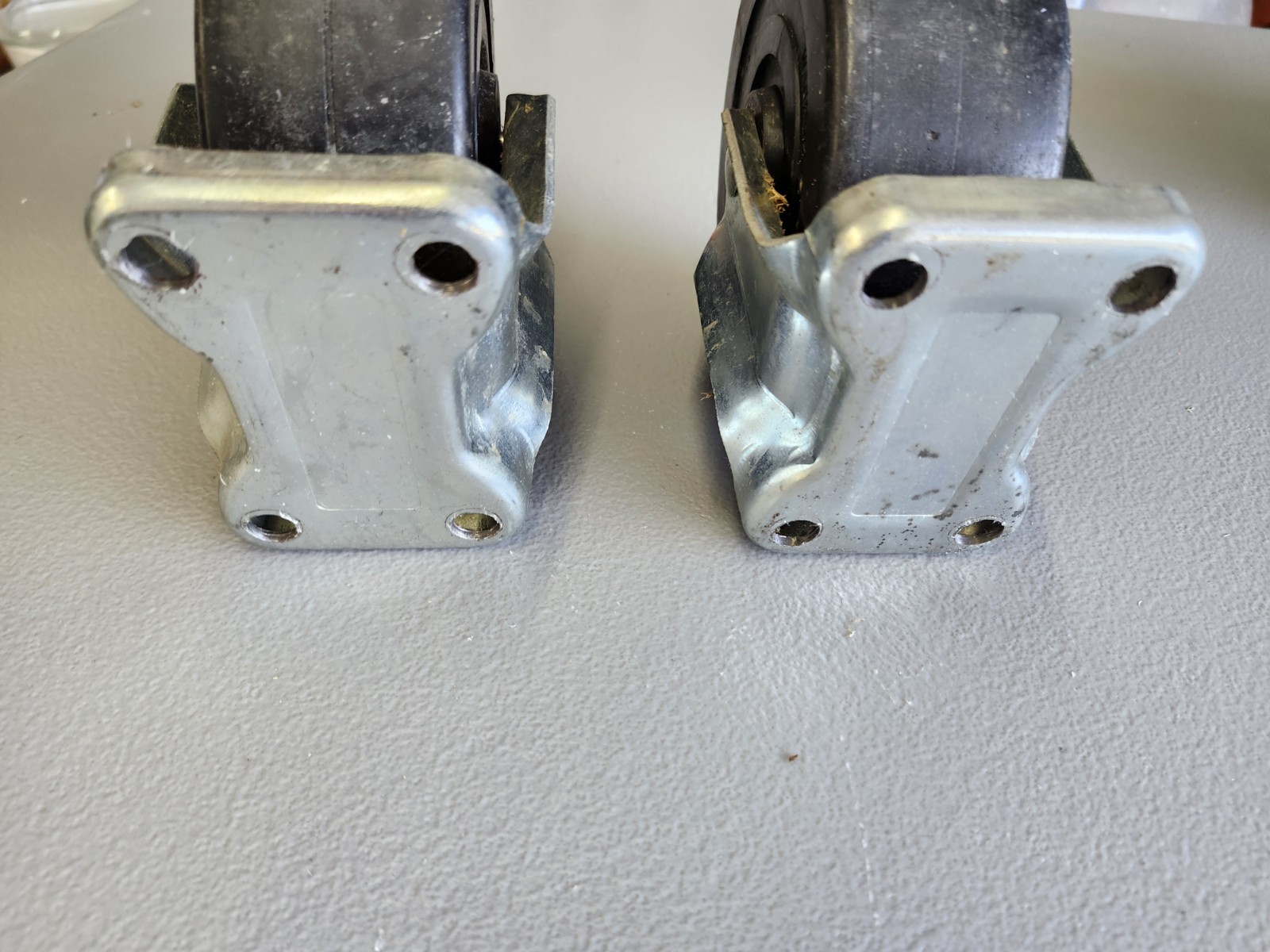 SET 2 Wagner heavy (650 lb. capacity) 5″ x 2″ Fixed Wheel