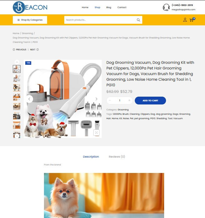 Pet Shop – AutoPilot Dropshipping / Affiliate Website eCommerce