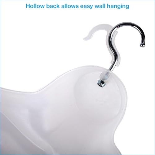 SSWBasics Female Mannequin Torso Hanging Display Form Women’s Sizes 5-10 Frosted