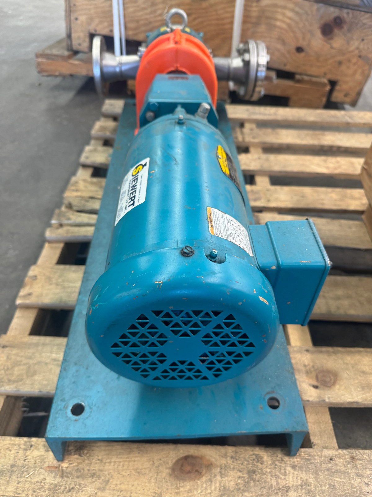 Borger Rotary Lobe Pump AL 25 2 In. 150 Lb. ANSI Flange