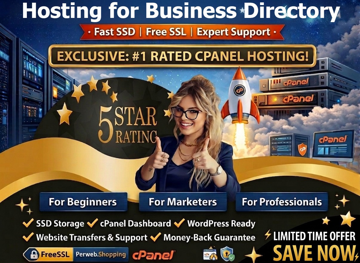 Hosting for Business Directory – 🏢Lightning-Fast SSD, Free SSL | Only $14.99/Yr
